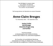 eine Anzeige
